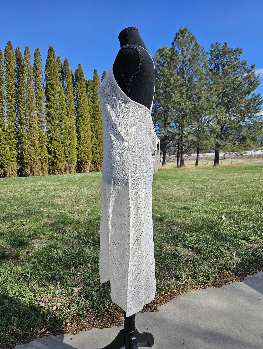 VICTORIA SECRET SWIM Diamante Knit Cover-Up - Picture 6 of 13